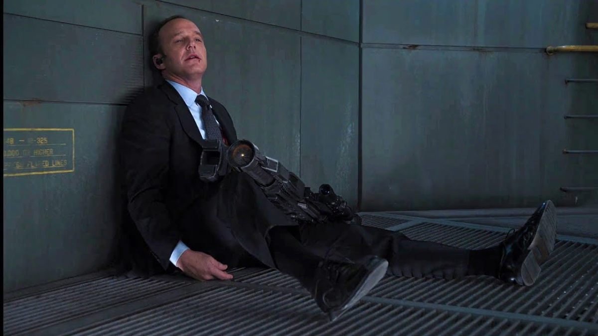 Phil Coulson morrendo.