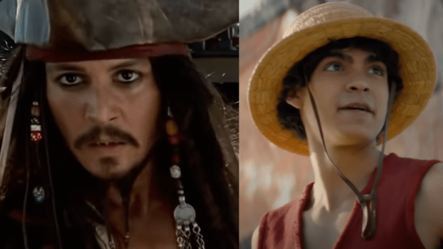 Johnny Depp Pirates of the Caribbean Iñaki Godoy One Piece