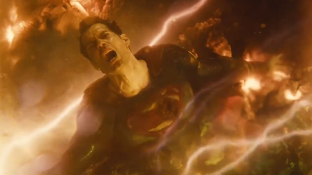Superman dying at the beginning of Justice League.