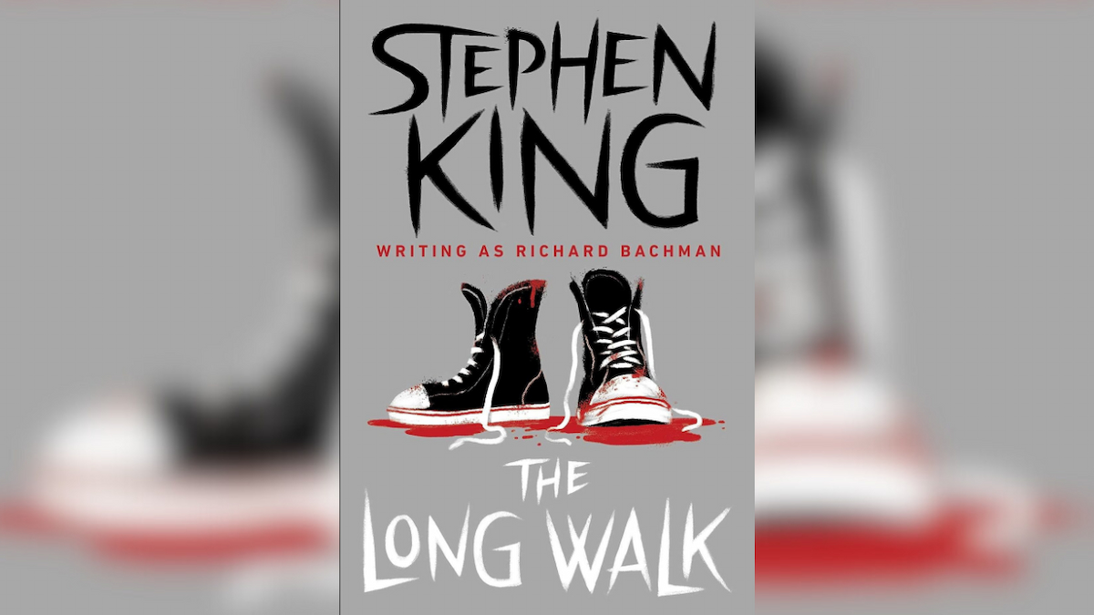 Capa de 'The Long Walk' de Stephen King