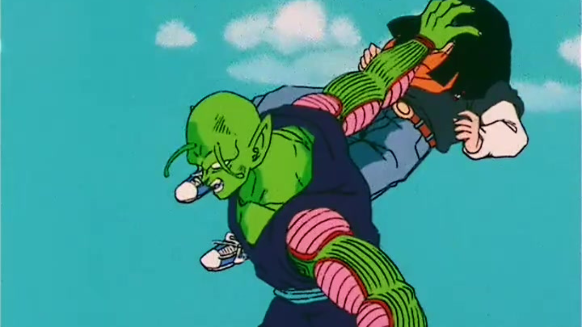 Piccolo attacking Android 17
