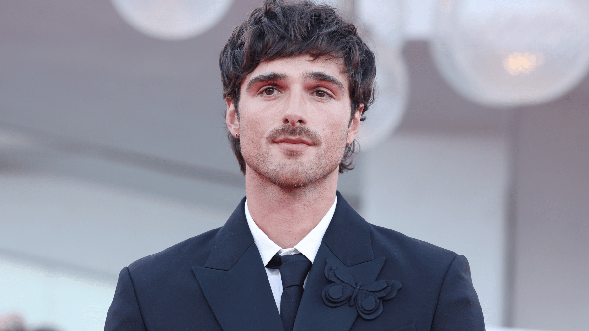 Jacob Elordi attends a red carpet for the movie "Priscilla" at the 80th Venice International Film Festival on September 04, 2023 in Venice, Italy.