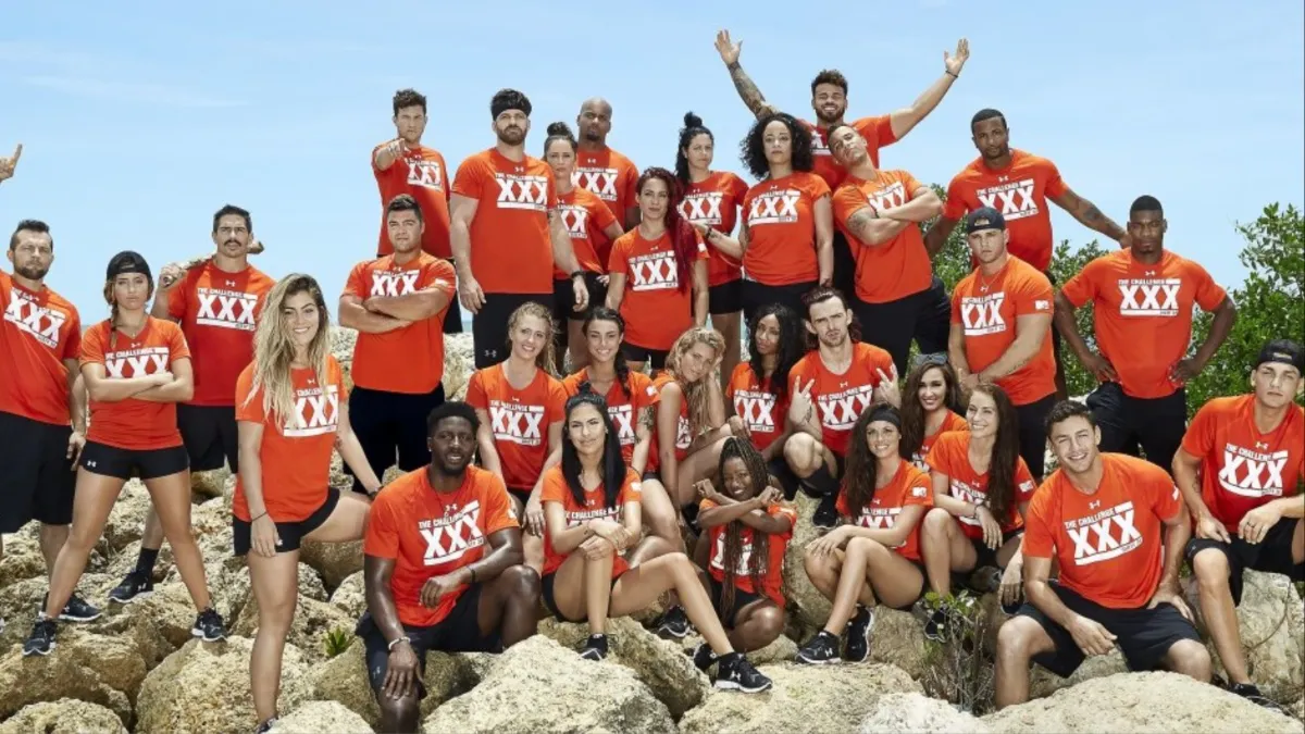 "The Challenge: Dirty 30" cast