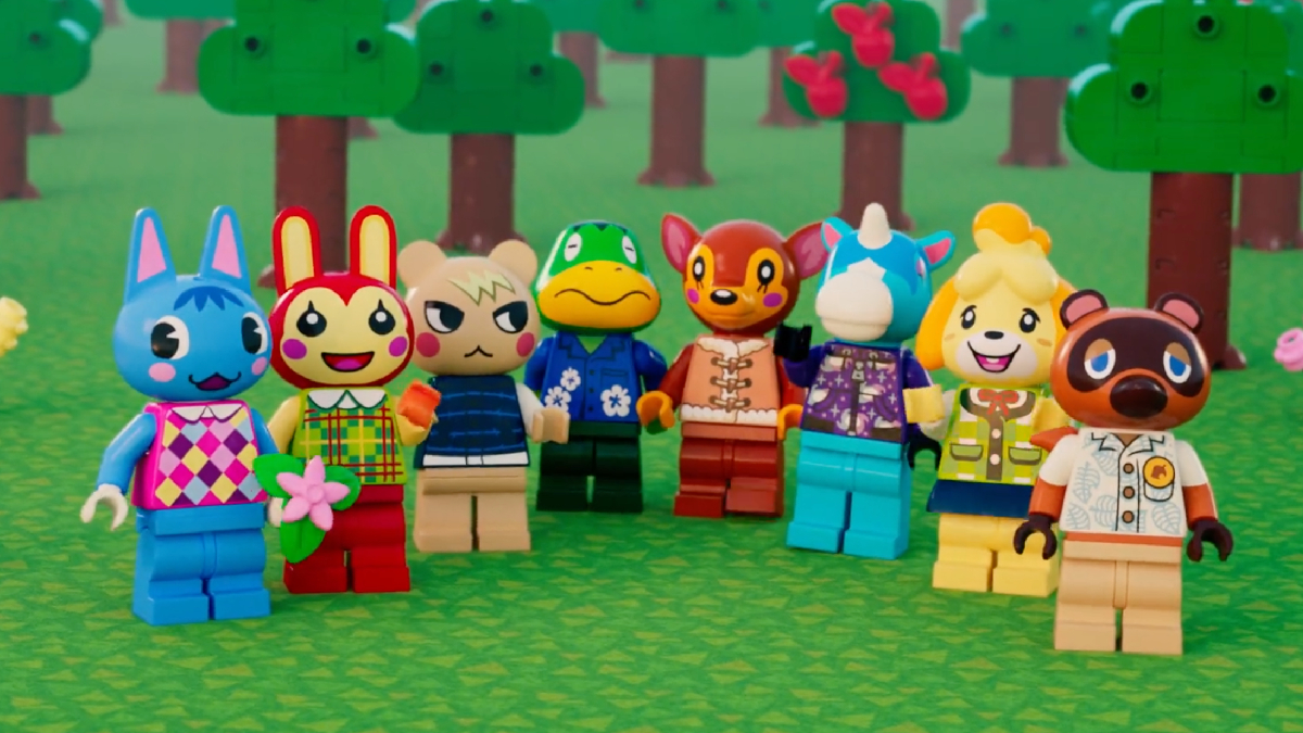 LEGO Animal Crossing characters