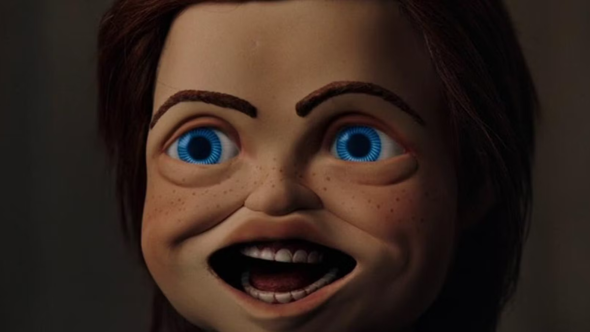 New Chucky grimacing in 2019's 'Child's Play' remake