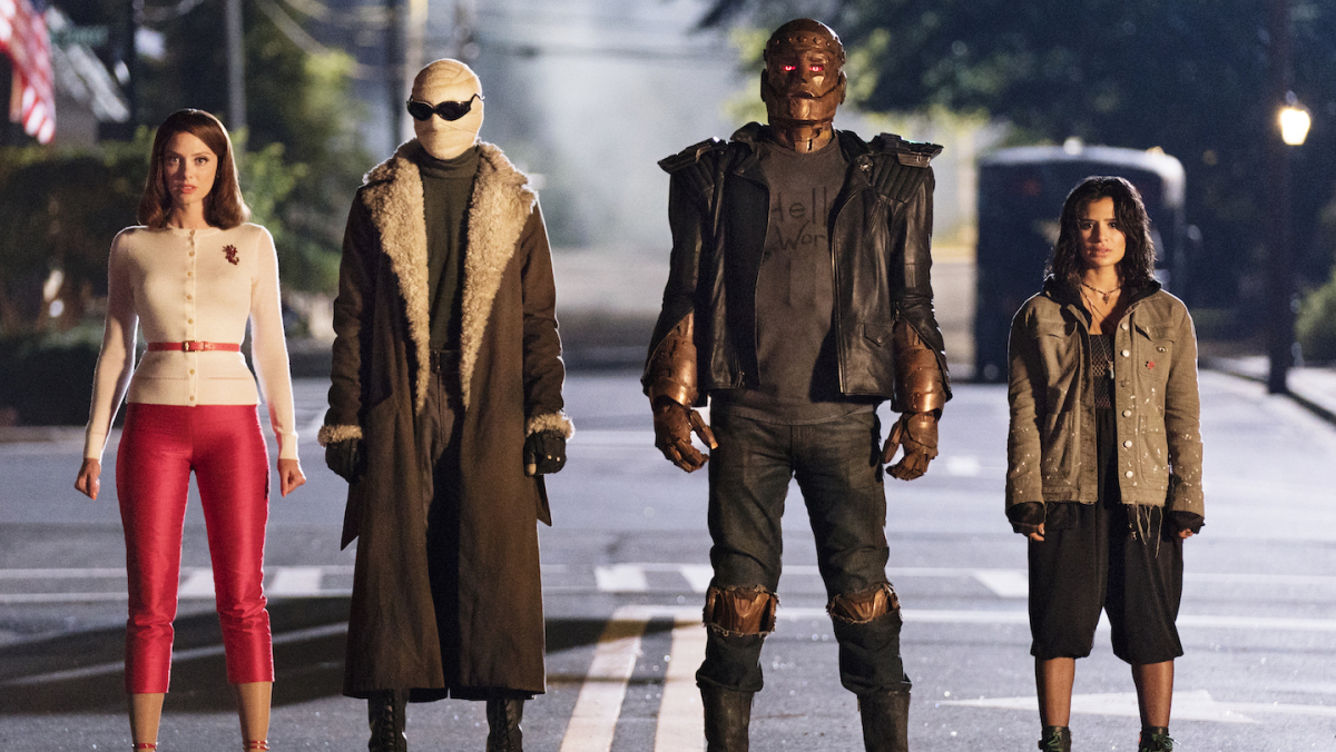 Doom Patrol lineup from the show's pilot