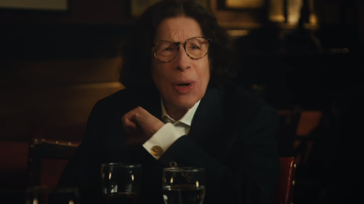 Fran Lebowitz being interviewed in 'Pretend It's A City'
