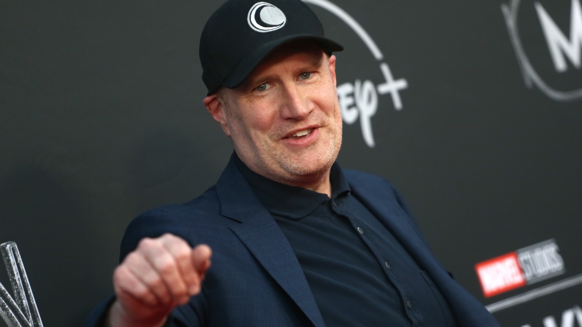 LOS ANGELES, CALIFORNIA - MARCH 22: President of Marvel Studios, Kevin Feige attends the Premiere Of Marvel Studios' "Moon Knight" at El Capitan Theatre on March 22, 2022 in Los Angeles, California.