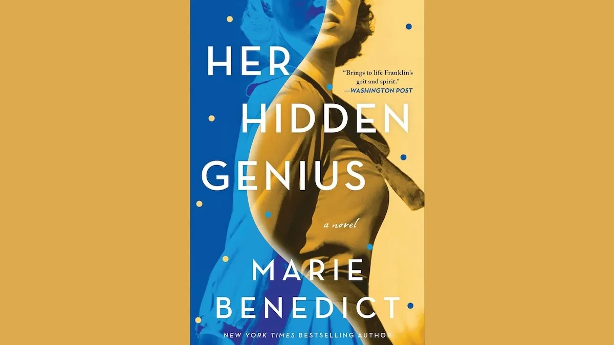 The book cover for Her Hidden Genius by Marie Benedict 