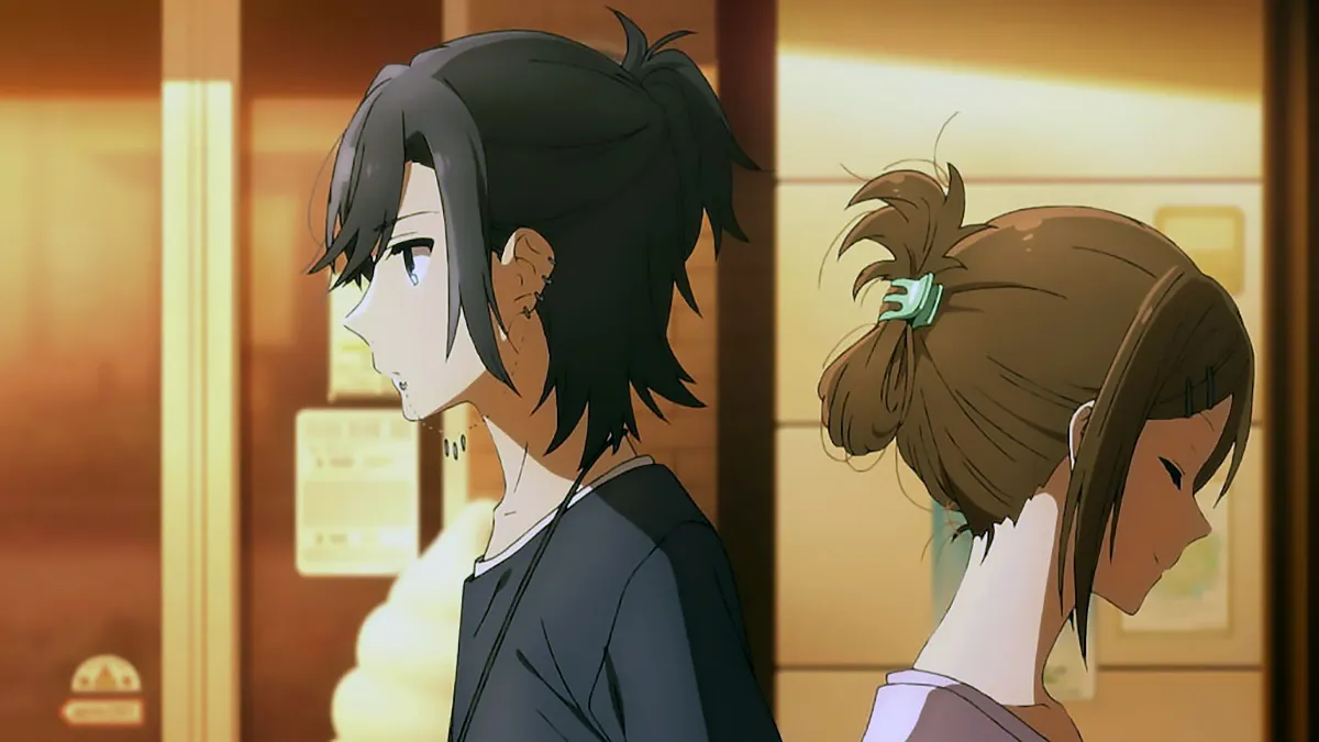 Screengrab from "Horimiya" anime