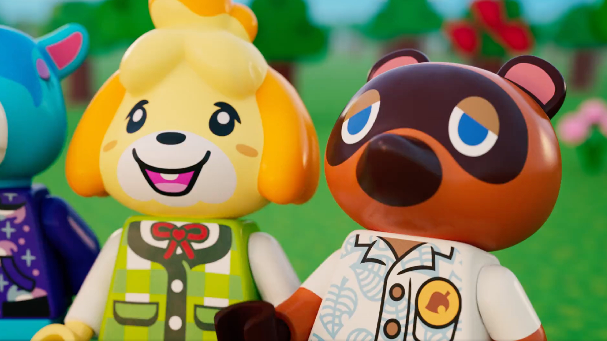 LEGO Isabelle and Tom Nook