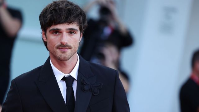 VENICE, ITALY - SEPTEMBER 04: Jacob Elordi attends a red carpet for the movie "Priscilla" at the 80th Venice International Film Festival on September 04, 2023 in Venice, Italy. (Photo by Maria Moratti/Getty Images)