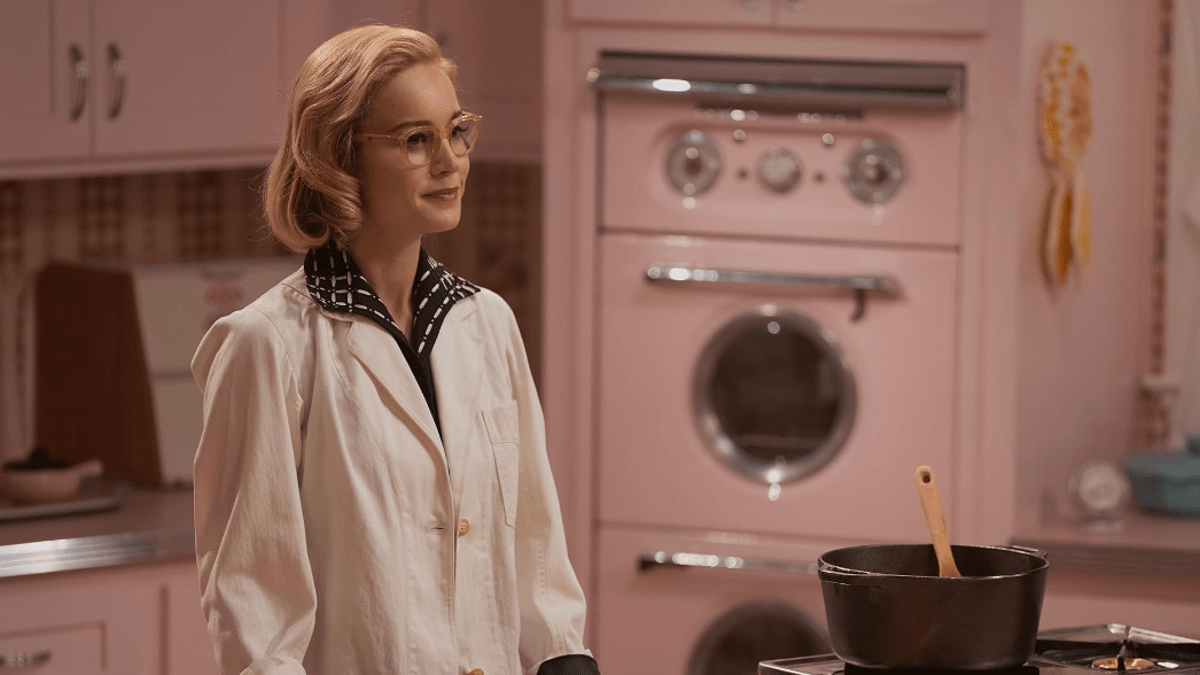 Brie Larson in 'Lessons in Chemsitry'