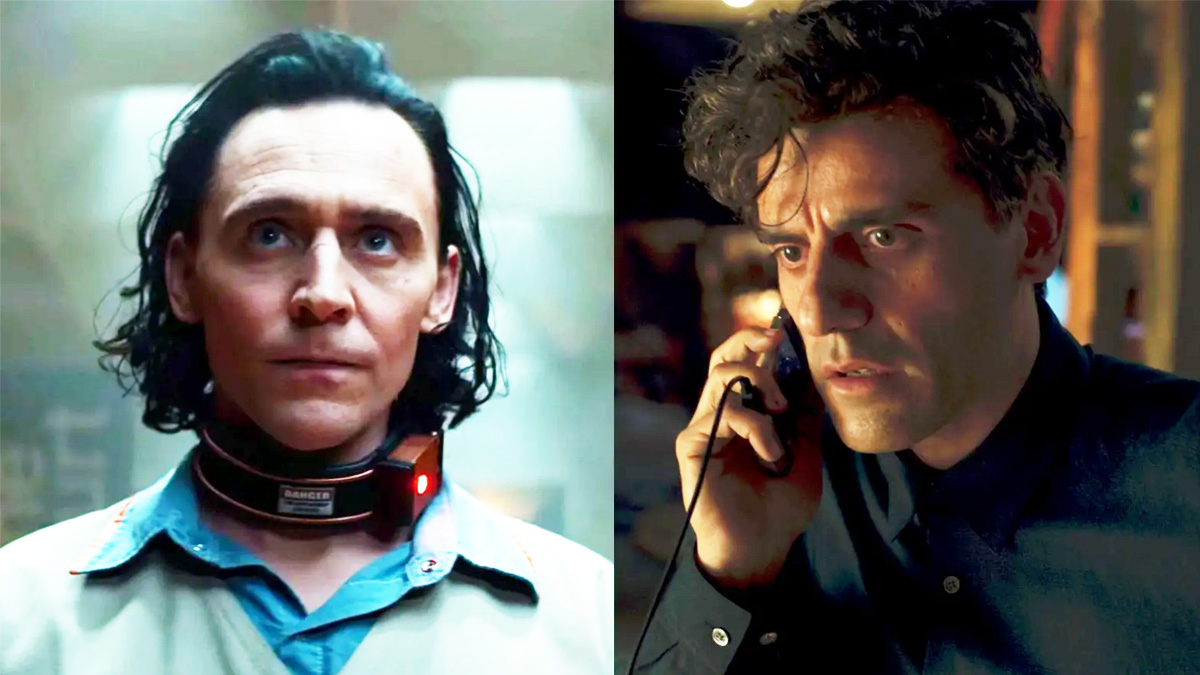 Tom Hiddleston as Loki/Oscar Isaac as Steven Grant/Moon Knight