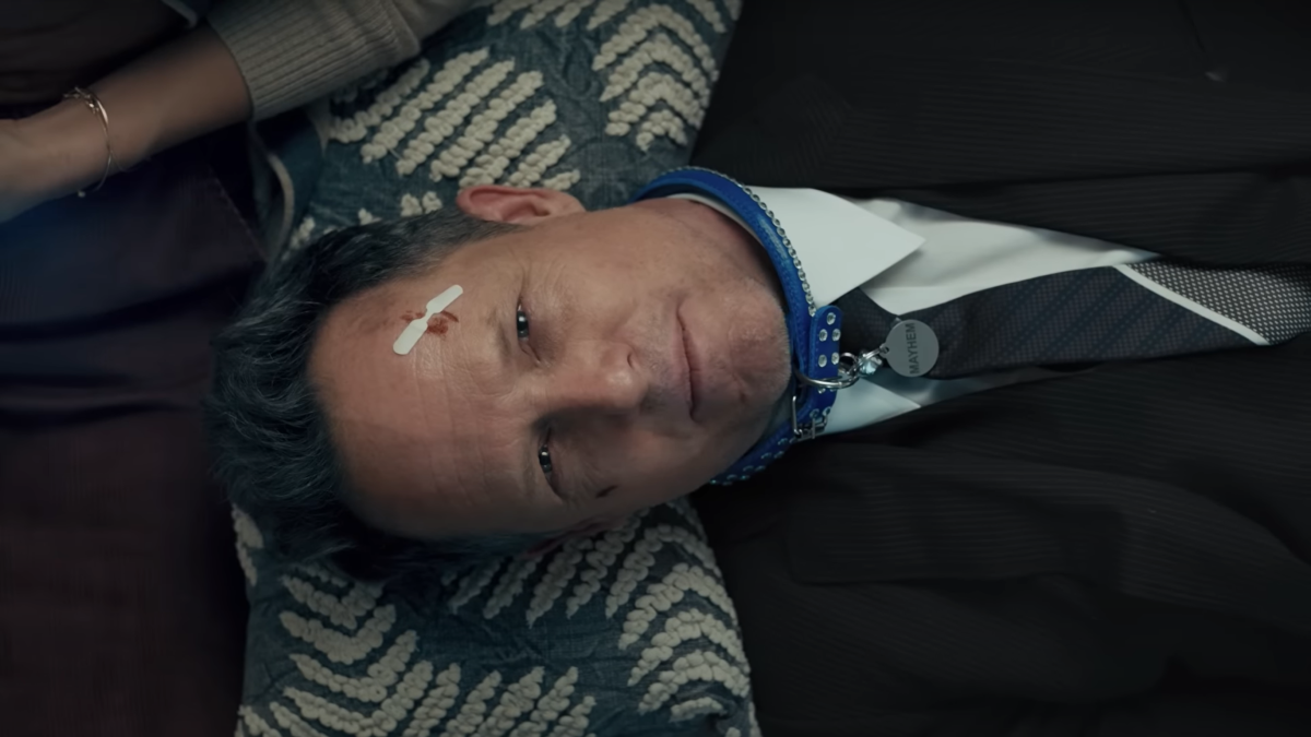Dean Winters as Mayhem in an Allstate ad