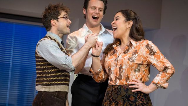 Off-Broadway Musical 'Merrily We Go Along' with Daniel Radcliffe, Jonathan Groff and Lindsay Mendez