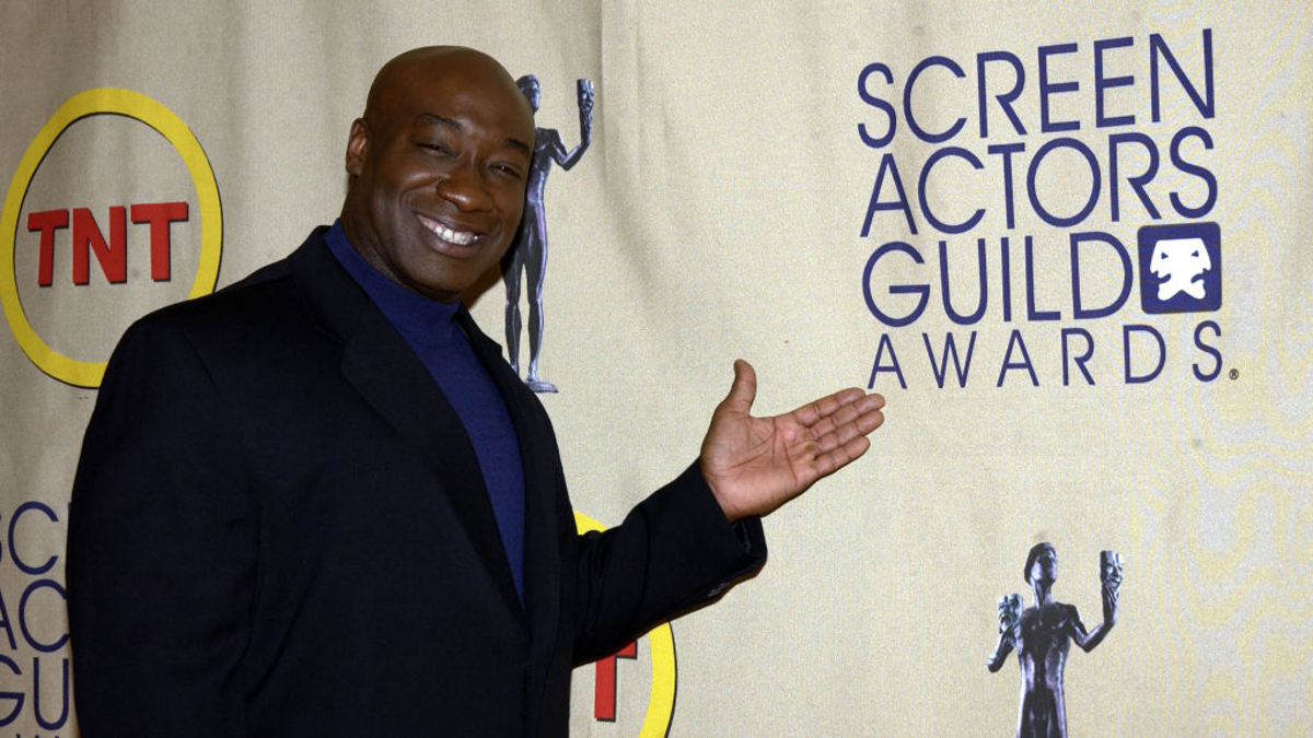 Michael Clarke Duncan during Ninth Annual Screen Actors Guild Awards - Nominations Press Conference at Skirball Cultural Center in Los Angeles, California, United States.