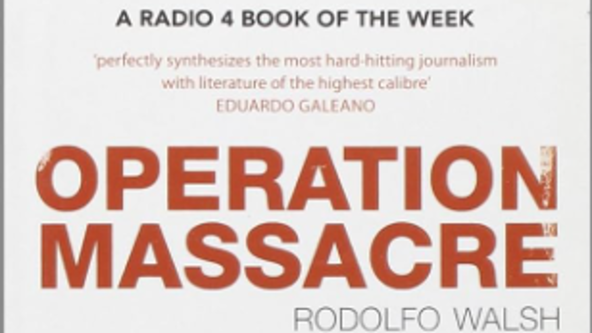 Cover of 'Operation Massacre' by Rodolfo Walsh