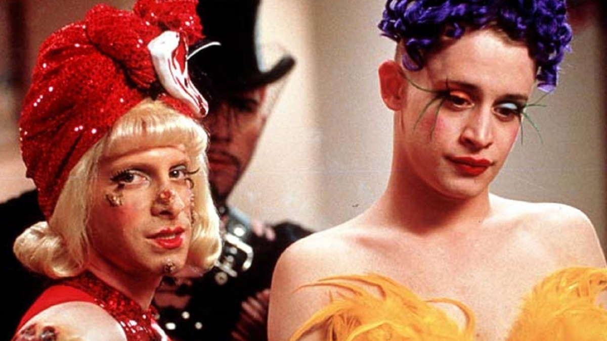 McCauly Culkin and Seth Green in the film adaptation of 'Party Monster'
