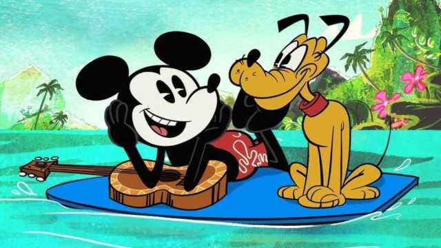 Pluto in Mickey Mouse