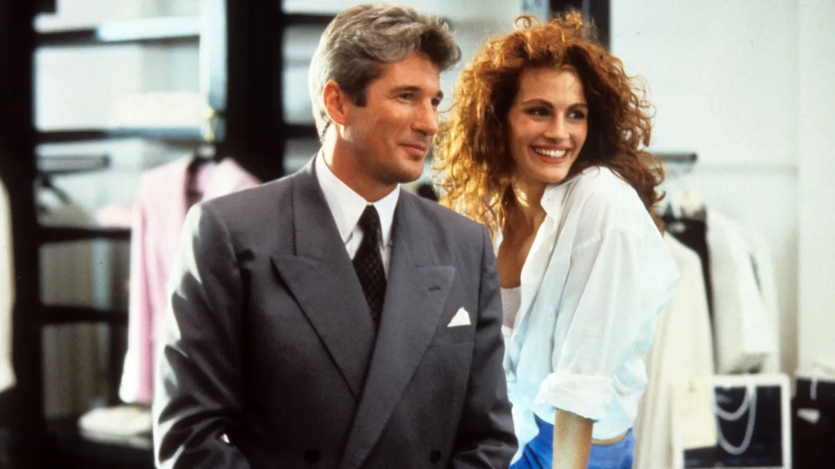 Richard Gere and Julia Roberts in 'Pretty Woman'