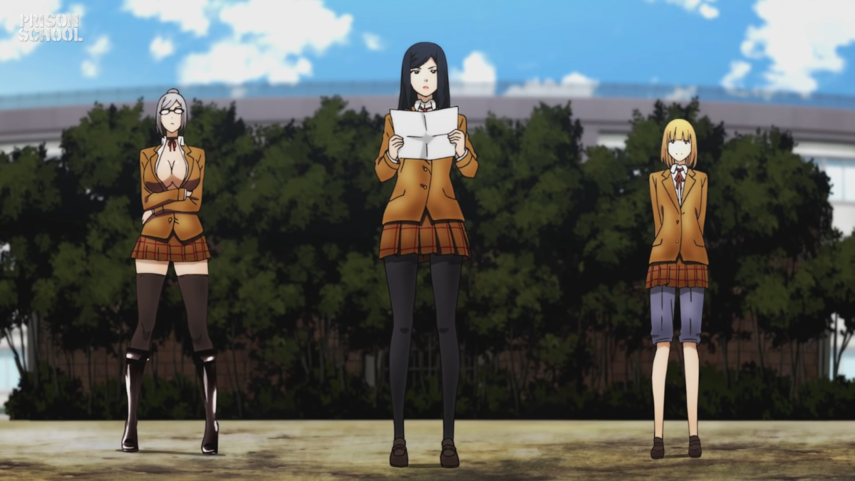 Hachimitsu Academy, once an all-girls school in the anime 'Prison School'