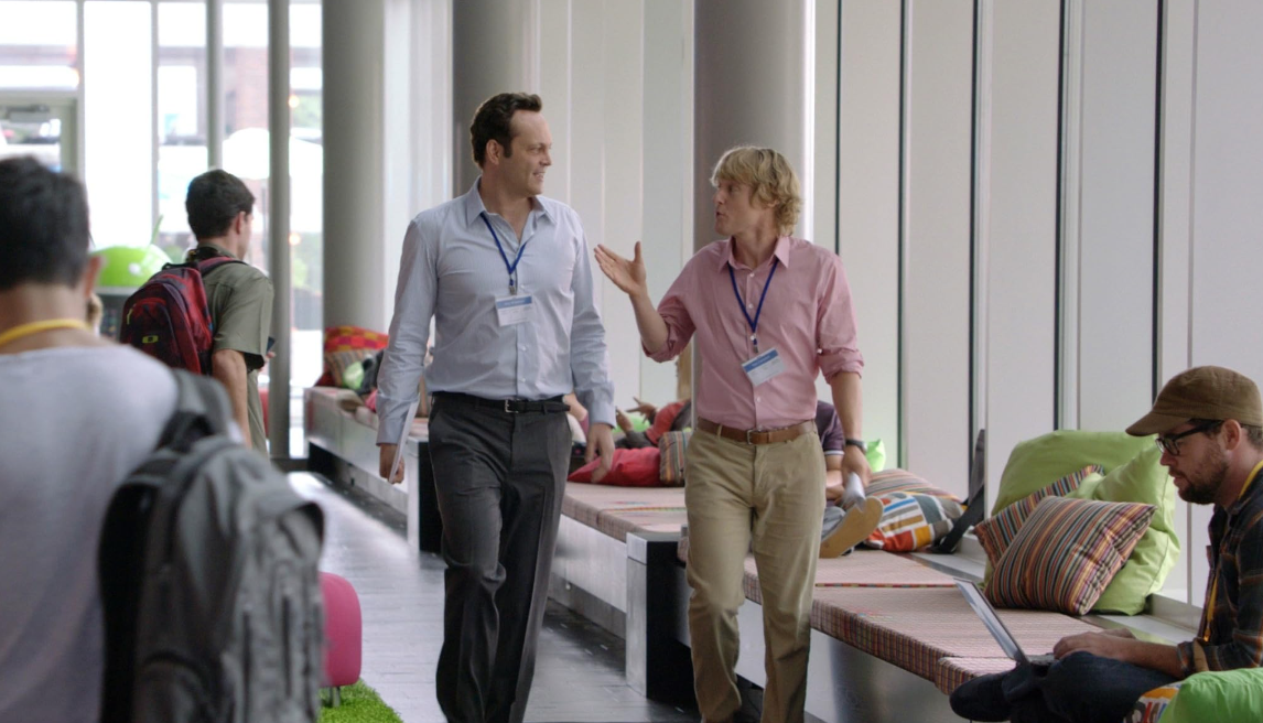 Vince Vaughn (r) and Owen Wilson (l) in The Internship (2013)