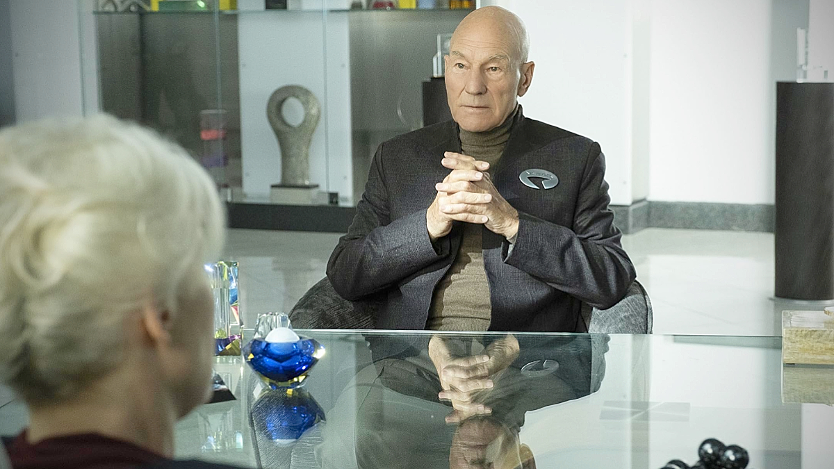 Sir Patrick Stewart in 'Star Trek: Picard' (2020) episode "Maps and Legends"