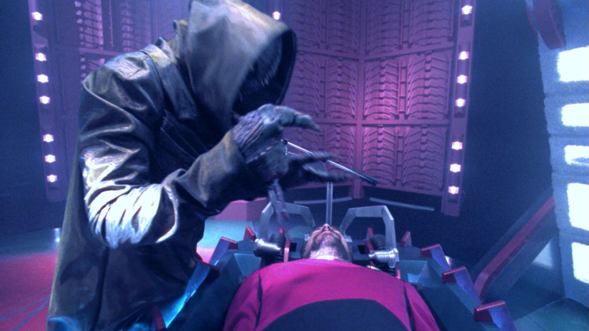 Riker being operated on by aliens