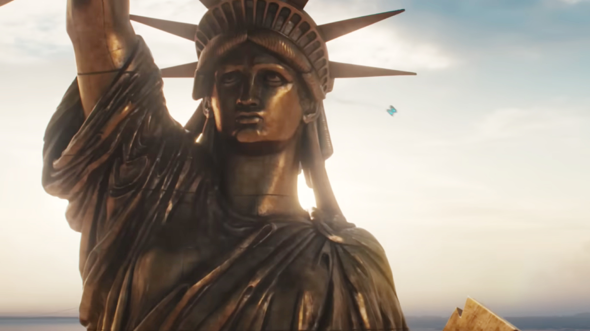 Why Does the Statue of Liberty Look Bronze in ‘The Marvels?'