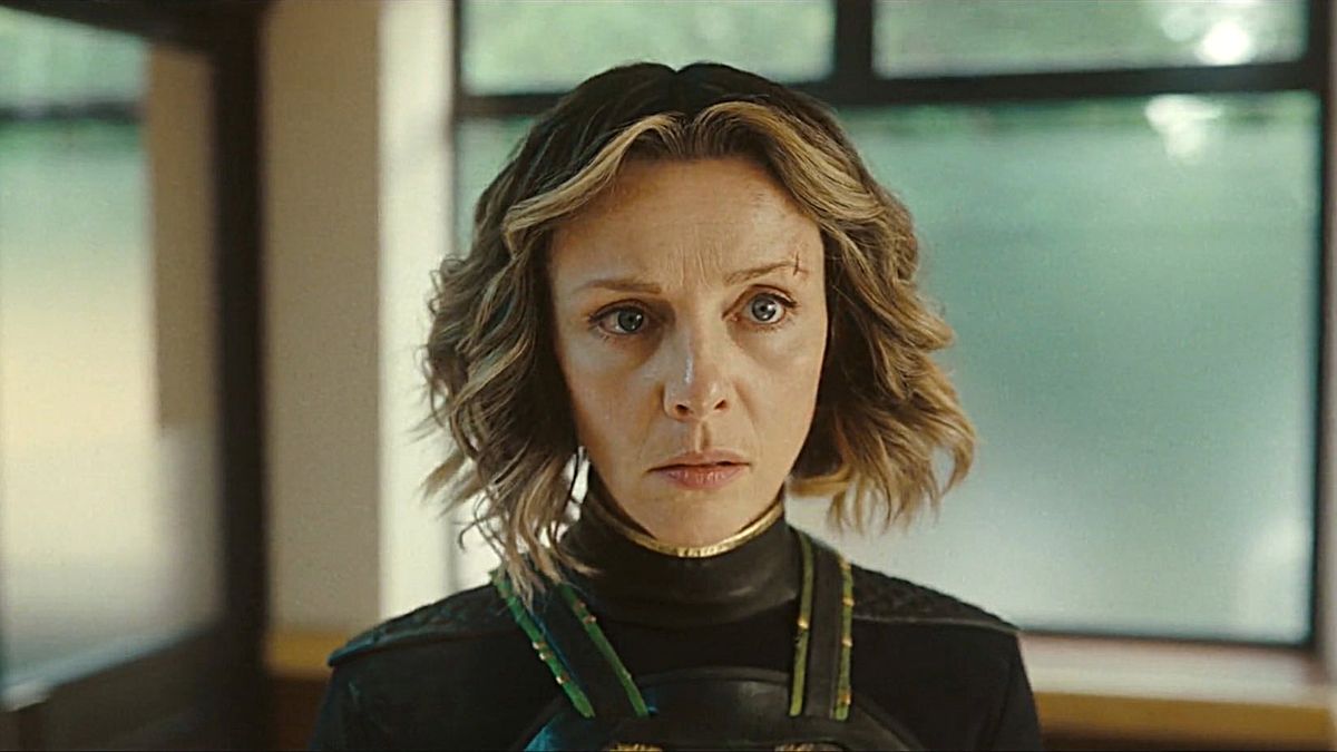 Sophia Di Martino looks puzzled as Sylvie in 'Loki' Season 2.