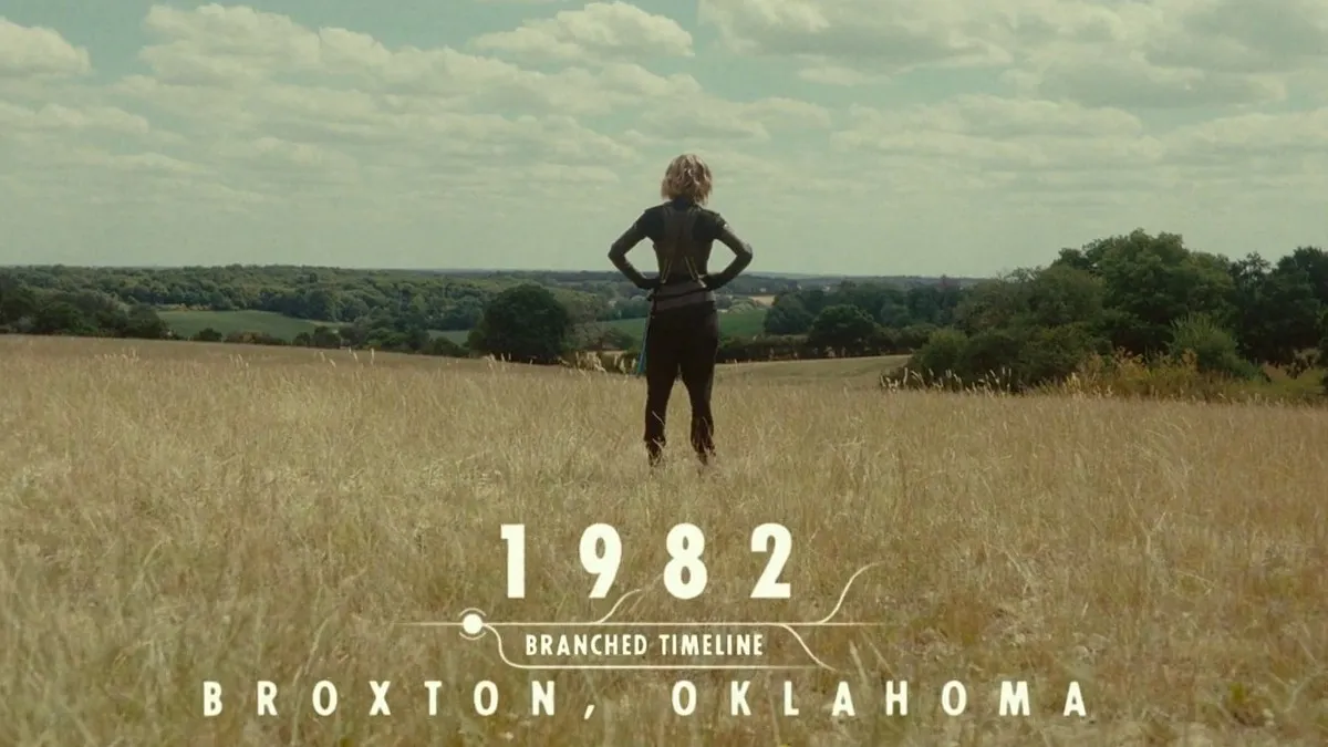 Sylvie in Broxton Oklahoma in Loki Season 2