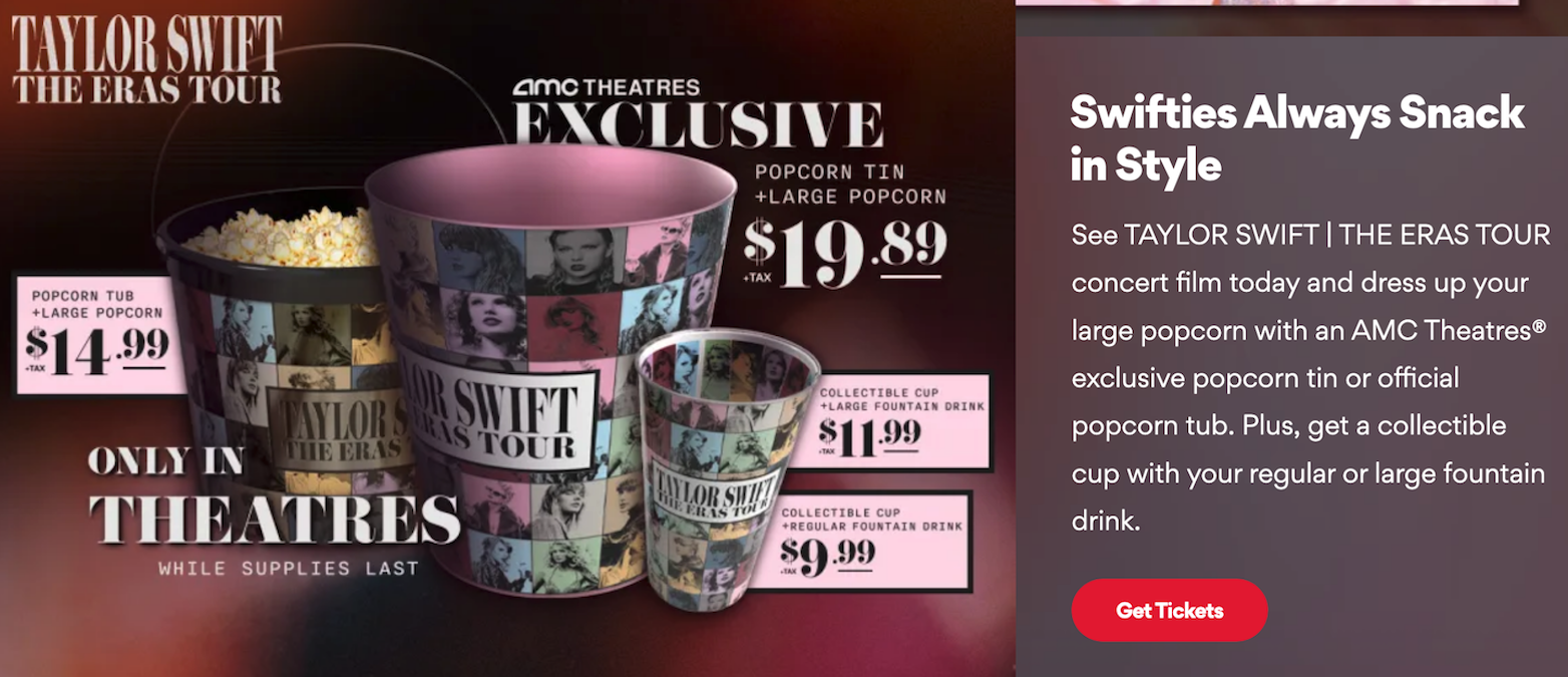 How to Get the ‘Taylor Swift The Eras Tour’ Popcorn Bucket