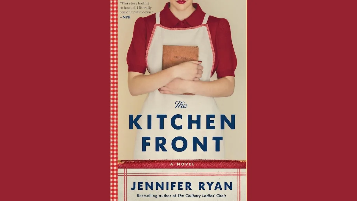 Book cover for The Kitchen Front by Jennifer Ryan 