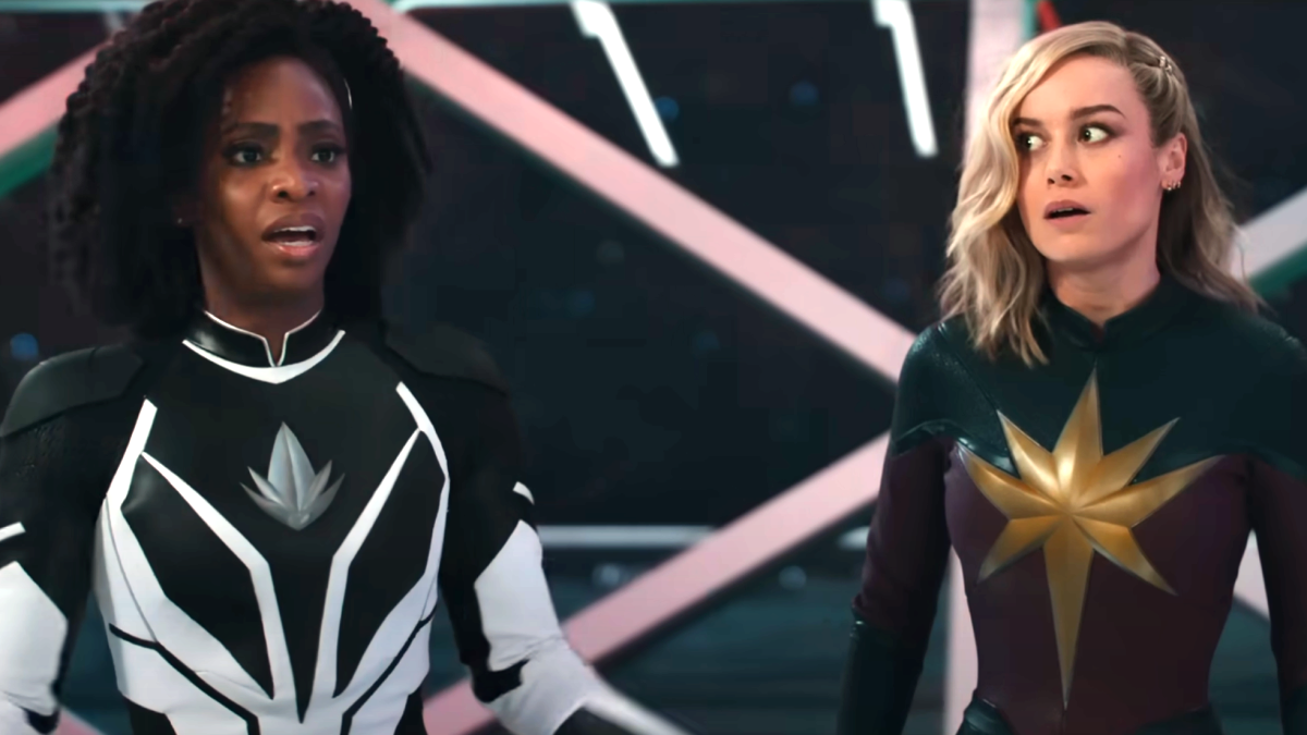Captain Marvel and Monica Rambeau in The Marvels