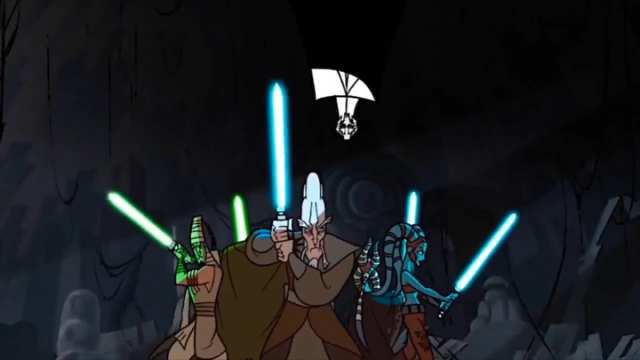 General Grievous stalking Jedi