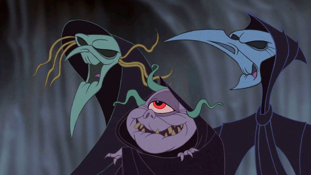 The Three Fates in 'Hercules' 