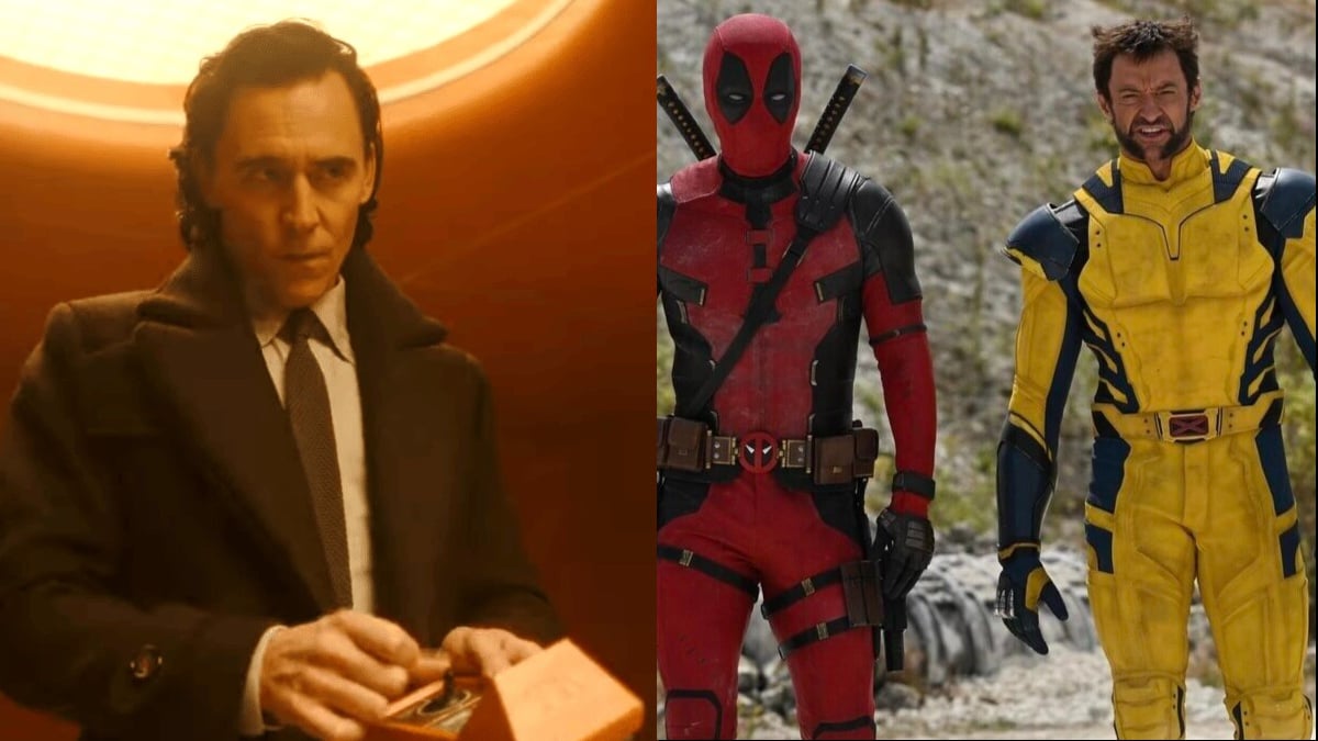 Tom Hiddleston como Loki na 2ª temporada/Ryan Reynolds e Hugh Jackman em 'Deadpool 3'