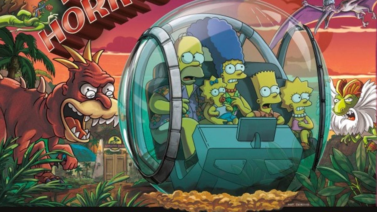 The Simpsons: Treehouse of Horror XXIX poster crop