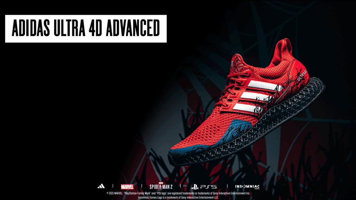 Adidas x Marvel's Spider-Man 2 shoes