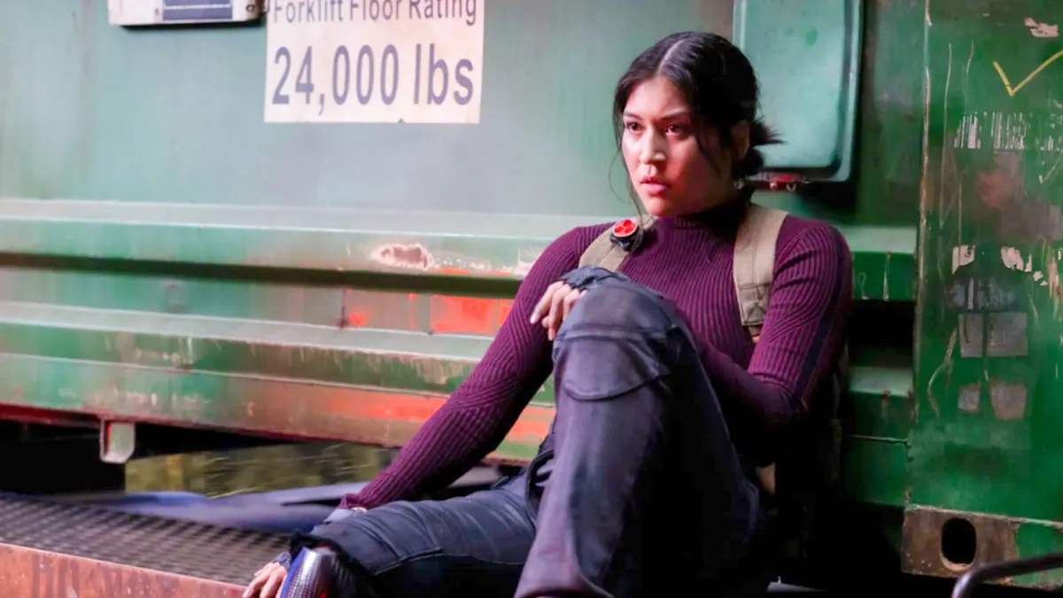 Alaqua Cox as Maya Lopez in Echo promo image. 