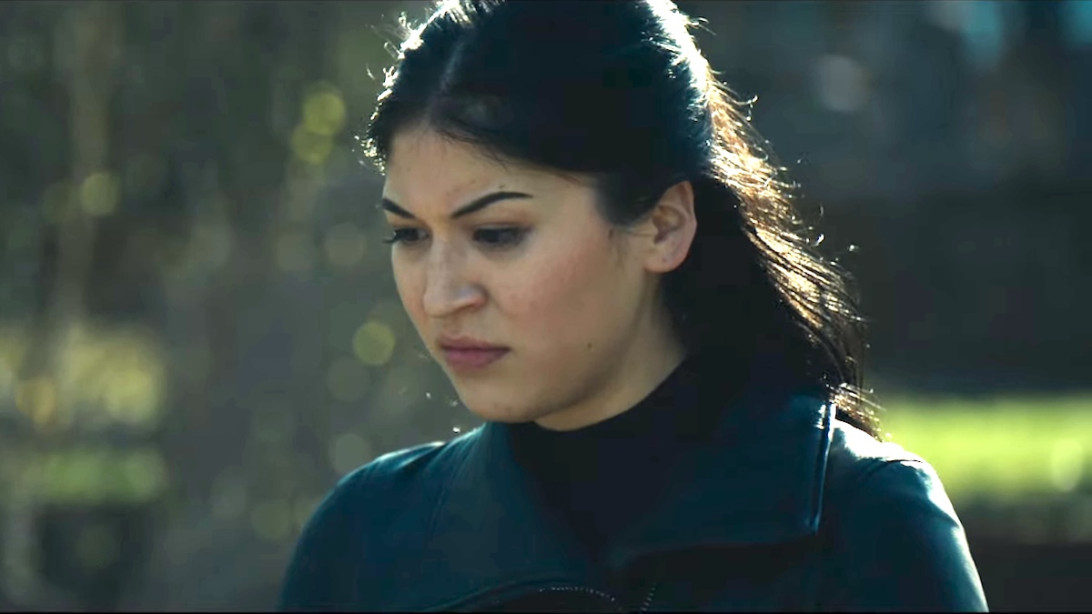 Alaqua Cox as Maya Lopez aka Echo in Marvel's Echo on Disney Plus