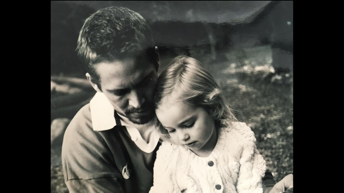 Paul Walker and daughter Meadow