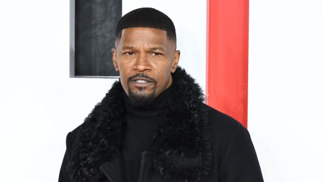Jamie Foxx attends the "Creed III" European Premiere at Cineworld Leicester Square on February 15, 2023 in London, England. (Photo by Karwai Tang/WireImage)