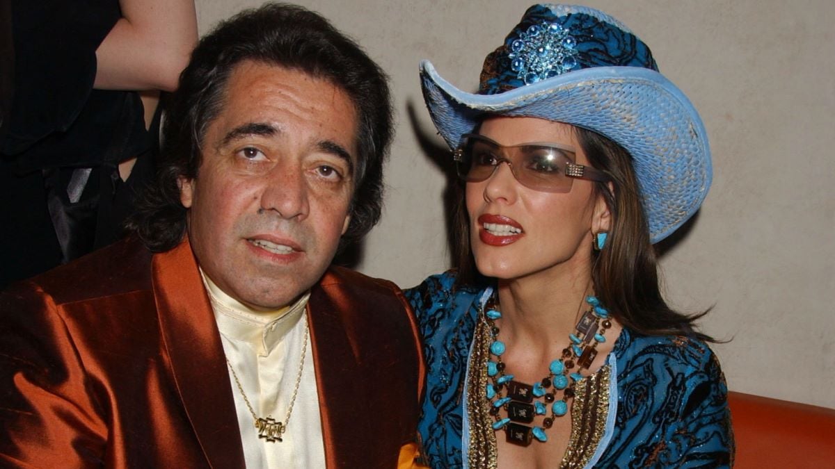Walid Juffali and Christina Estrada attend the launch of the new elite West End nightclub Movida at Argyll Street June 8, 2005 in London, England. The new venue is owned by Chinawhite directors Fred Moss and Marc Merran, and Samy Sass of Monaco's Sass Cafe. (Photo by Dave Benett/Getty Images)