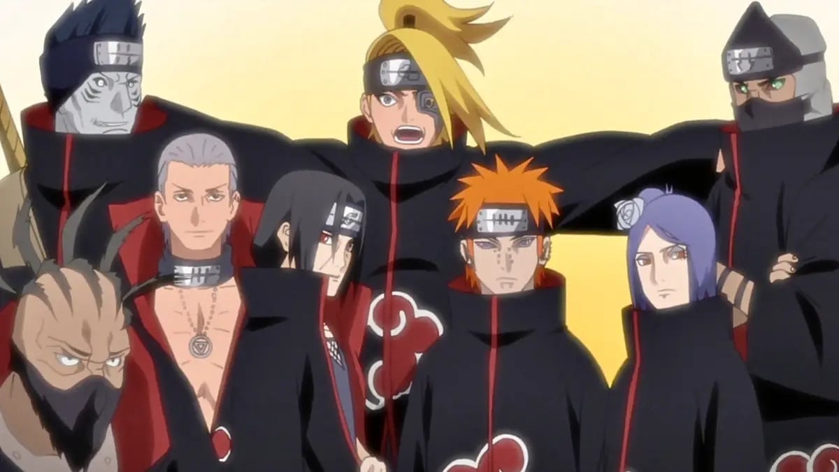 Todos os membros da Akatsuki em Naruto, classificados por força