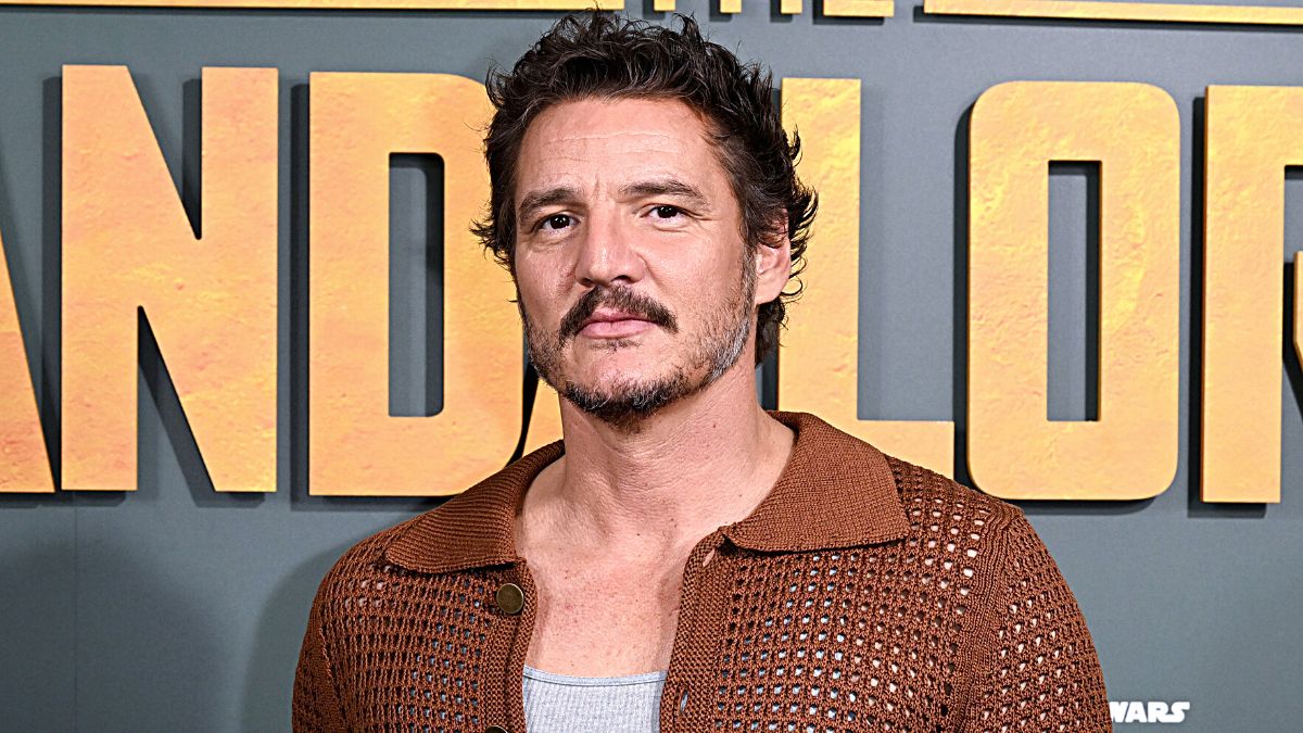 LONDON, ENGLAND - FEBRUARY 22: Pedro Pascal attends 'The Forge' experience inspired by the Star Wars series The Mandalorian, to celebrate the launch of The Mandalorian Season 3, on February 22, 2023 in London, England.
