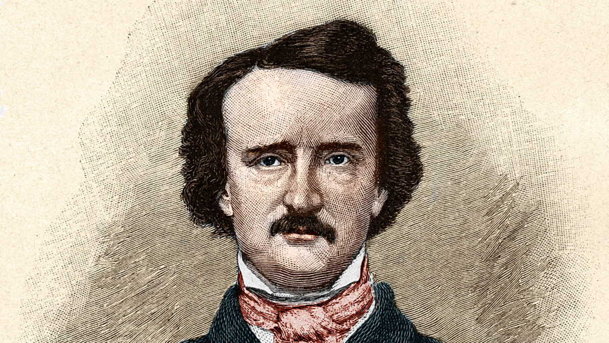 Portrait of Edgar Allan Poe 