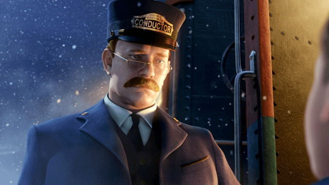 Woodford from "The Polar Express" looking disappointed