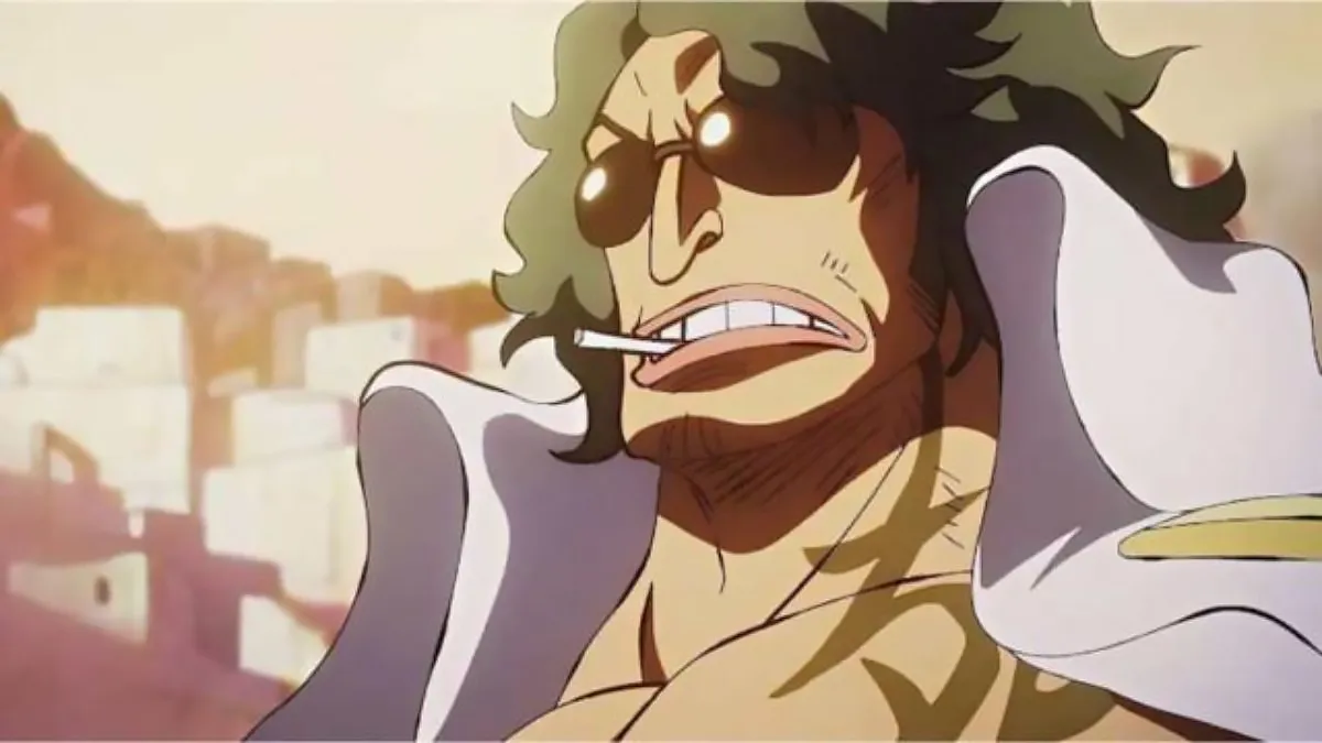 One of the One Piece admirals, Ryokugyu